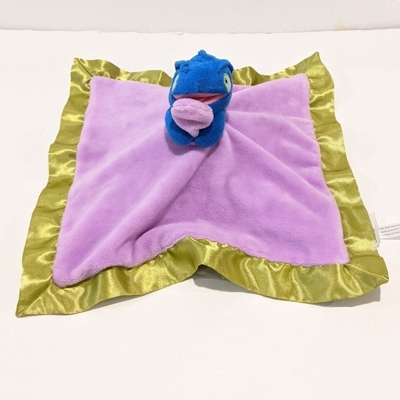 CLOUD b Chameleon lizard security blanket lovey - Picture 1 of 6